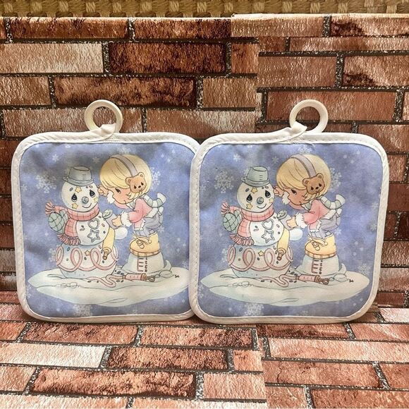 Precious Moments set of 2 Pot holders - Picture 2 of 6